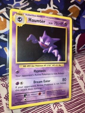 Haunter #48 Pokemon Card